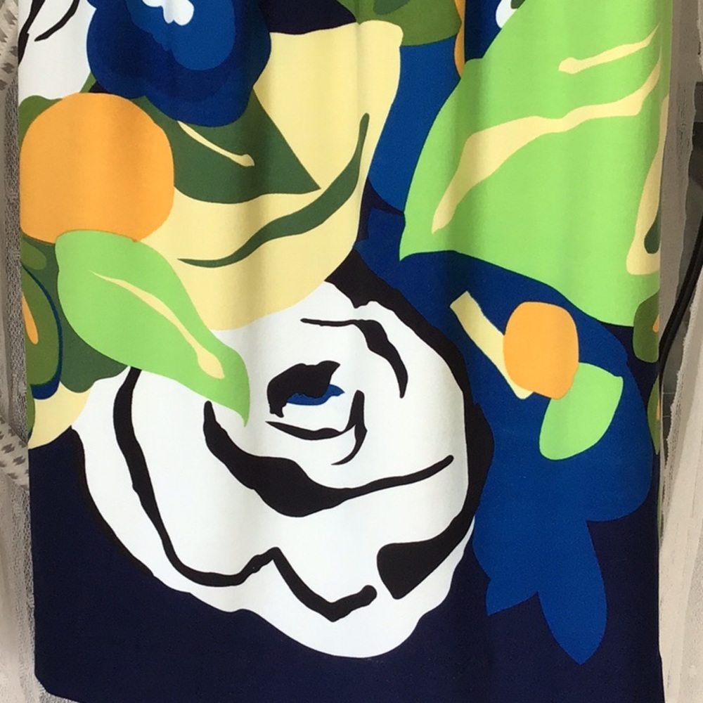ECI Pleated Dress 8 Lord & Taylor EUC - Picture 3 of 11